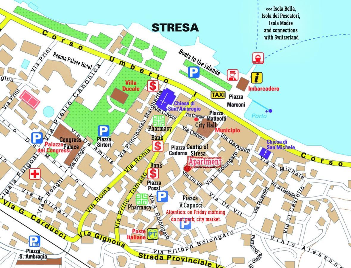 Appartamento Via De Vit Stresa Exterior photo